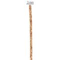 Dekokordel glänzend auf Rolle 3 mm 20 m in Gold | Floristik24.ch