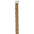 Kräuselband Baumwolle Leopardendruck 10 mm 100 m für Innenbereich | Floristik24.ch