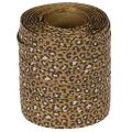 Kräuselband Baumwolle Leopardendruck 10 mm 100 m für Innenbereich | Floristik24.ch