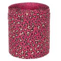 Dekoband Kräuselband Leoprint Pink 10mm x 100m Geschenkdekoration | Floristik24.ch