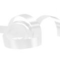 Floristik24 Kräuselband Weiß 10mm 250m