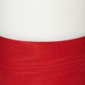 Kranzband Moiré 125mm Weiss-Rot aus Acetat – Trauer- und Dekorationsband 25m Rolle | Floristik24.ch
