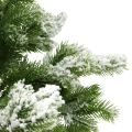 Floristik24 Künstlicher Mini Weihnachtsbaum im Sack Verschneit Ø32cm H55cm