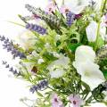 Floristik24 Künstlicher Blumenstrauß, Tischdeko, Seidenblumen, Frühlingsstrauß Bunt