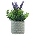 Floristik24 Künstlicher Lavendel im Topf Keramik Violett Grün H22cm