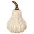 Deko Kürbis aus Keramik 12 cm