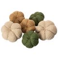 Gestrickte Deko-Kürbisse 10 cm