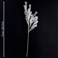 Kunstzweig gefrostet Dekozweig Winterdeko Weiß 78cm 2St | Floristik24.ch