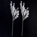 Kunstzweig gefrostet Dekozweig Winterdeko Weiß 78cm 2St | Floristik24.ch