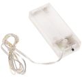 Lichterkette Batteriebetrieben Innenbereich Warmweiss 10 LEDs 1 Meter | Floristik24.ch