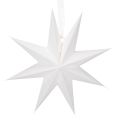 LED Stern zum Aufhängen aus Kunststoff mit Timer 38 cm warmweiss | Floristik24.ch