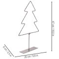 LED-Weihnachtsbaum aus Metall 47 cm batteriebeleuchtet für Innen | Floristik24.ch