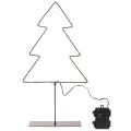 LED-Weihnachtsbaum aus Metall 47 cm batteriebeleuchtet für Innen | Floristik24.ch