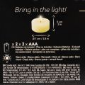 LED-Teelichter aus Echtwachs