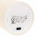 LED-Stumpenkerze aus