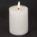 LED Stumpenkerze flackernd