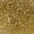 Gelocktes Lametta aus Kupferdraht Gold 50g zur Dekoration | Floristik24.ch