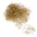 Gelocktes Lametta aus Kupferdraht Gold 50g zur Dekoration | Floristik24.ch