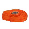 Lampion LED mit Solar 20cm Orange | Floristik24.ch