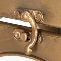 Laterne Metall mit Glas in Messing-Optik H50cm 2er-Set | Floristik24.ch