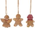 Deko Anhänger Lebkuchenfiguren