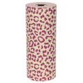 Manschettenpapier Leo-Muster Lila-Vanille 25cm 100m aus Papier | Floristik24.ch