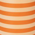 Manschettenpapier Rolle Papier Orange Gestreift 25 cm x 100 m für Dekoration und Geschenkverpackung | Floristik24.ch