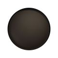 Metalltablett Rund Kerzentablett Schwarz Ø20cm H2,5cm 2St | Floristik24.ch