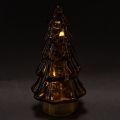 Glas-Weihnachtsbäume mit