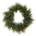 Floristik24 Mini Adventskranz künstlich wie echt Piniennadeln Ø22cm