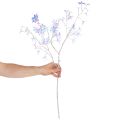 Künstlicher Blütenzweig mit irisierenden Blüten 80cm | Floristik24.ch