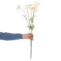 Künstliche Mohnblume Weiss 78 cm 3er-Set mit Flexiblem Stiel für Innenräume | Floristik24.ch