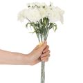 Kunstnelken Strauß weiß 40cm, 4 St | Floristik24.ch