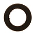 Floristik24 OASIS® Renewal® Biolit® Steckschaumring mit Schale, 45 cm, schwarz nach dem Wässern, 2 Stück