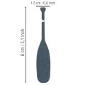 Paddel-Dekoration aus Holz 8cm Blau-Weiss 18er-Set | Floristik24.ch