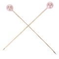 Perlkopfnadeln Metall und Kunststoff Rosa Ø4mm 4cm 150 Stück | Floristik24.ch