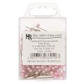 Perlkopfnadeln Metall und Kunststoff Rosa Ø4mm 4cm 150 Stück | Floristik24.ch