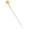 Perlkopfnadeln Orange Metall Kunststoffkopf Ø4mm 40mm 100 Stück | Floristik24.ch