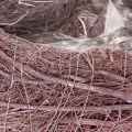 Herzschale aus Zweigen mit Folieneinsatz 37 cm Lila für Dekoration und Bepflanzung | Floristik24.ch