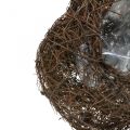 Pflanzschale Herz Friedhof, Rebenherz zum Bepflanzen 21cm | Floristik24.ch