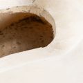 Herzförmige Deko-Schale aus Keramik, 19 cm, Weiss, zum Bepflanzen und Dekorieren | Floristik24.ch