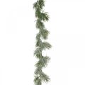 Floristik24 Weihnachtsgirlande künstlich Pinie geeist Wanddeko 162cm