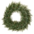 Floristik24 Kranz aus Kunststoff mit Nadelzweigen und Zapfen 40cm grün