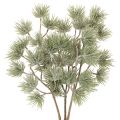 Floristik24 Künstlicher Tannenzweig 55cm aus Kunststoff, 3er-Set in Grün für Winterdekoration