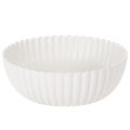 Floristik24 Schale geriffelt aus Kunststoff, 25 cm, Grau