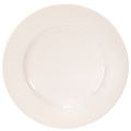 Floristik24 Teller rund Kunststoff 17 cm Apricot Dekoration 6er-Set