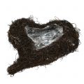 Rebenherz zum Bepflanzen Natur 30cm x 25cm | Floristik24.ch