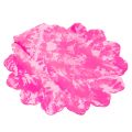 Floristik24 Runde Blumenmanschette aus Kunststoff 38 cm Pink