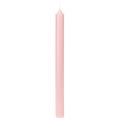Floristik24 Rustic Stabkerzen durchgefärbt Rosa 350 x 28 mm 4 Stück