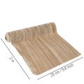 Tischläufer Crushed Velvet Beige Polyester 25 cm x 2 m | Floristik24.ch